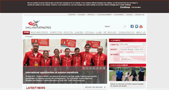 Desktop Screenshot of englandathletics.org